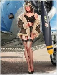 This is the facebook page for the flygirls 2017 calendar. Vintage Pinup Flygirls
