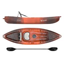 No damage mint fiberglass not kept. Vibe Skipjack 90 Sit On Top Recreational Fishing Kayak Package
