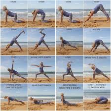 Pin By Mrs Payne On Yoga Sequences Beach Yoga Poses Hatha Yoga Poses Beach Yoga Sequence