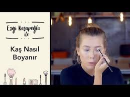 Ezgi Kasapoglu Ile Kas Boyama Teknikleri Kas Nasil Boyanir Youtube