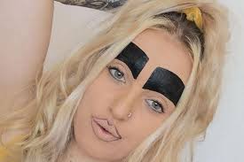 What's up with the eyebrows in that house?