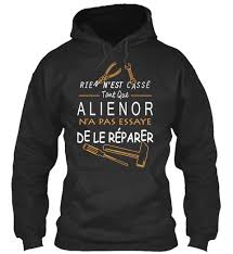 Alienor N A Pas Essaye De Le Reparer Jet Black Sweatshirt Front Wikinger Kleidung Kleidung Sweatshirt