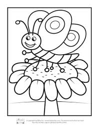 Butterfly in mandala design printable coloring page. Butterfly Coloring Pages For Kids Itsybitsyfun Com