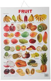 Pre School Fruit Chart 5 Na 9788184516661 Amazon Com Books