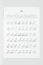 Yin Yoga Poses Printable Yin Yoga Posture Poster With Poses And Names Create A Yin Yoga Sequence Yin Yoga Yin Yoga Poses Yin Yoga Sequence