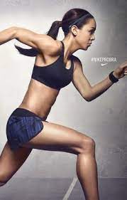 Dress, £925, cecilie bahnsen and trainers, £114.95, nike credit: 42 Atletika Ideas Katarina Johnson Thompson Johnson Thompson Heptathlon