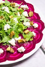 Roh Veganer Rote Beete Carpaccio Rezept Rezepte Essen Rote Beete