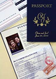 Travel Themed Wedding With Passport Invitations This Would Be Cool For A Destination W Travel Theme Wedding Passport Wedding Invitations Wedding Invitations