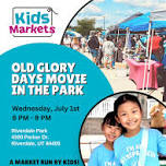 Kids Market at Old Glory Days Movie in the Park