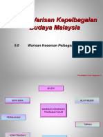 Semua warisan ini amat berharga dan bernilai kepada negara. 5 0 Warisan Kesenian Pelbagai Kaum