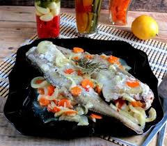 как вкусно приготовить красную рыбу с овощами в духовке Mintaj S Ovoshami V Duhovke 0 Idei Dlya Blyud Kulinariya Nacionalnaya Eda