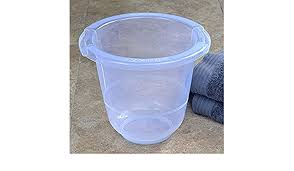 Baby bath bucket bathtub baby bath tub rubber feet 38 x 34 x 33 cm available in various colours. Tummy Tub Clear Buy Online At Best Price In Uae Amazon Ae