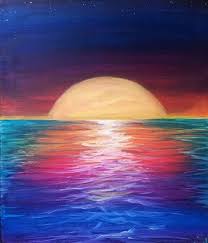Olivia Saved To Houseanfanger Lernen Acryl Zu Malen Aurora Borealis Landschaft Yagli Pastel Boya Tuval Resimleri Sanatsal Resimler