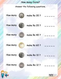 Please visit time and money to browse more worksheets in the same area. Money Grade 1 Math Worksheets Page 2