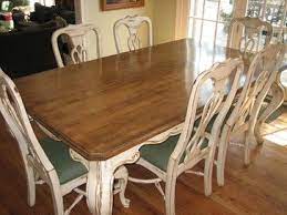 Furniture Distressing And Glazing Distressed Kitchen Tables Kitchen Table Makeover Distressed Table