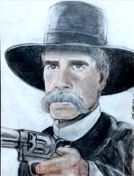 Drawing by Virgil Earp, based