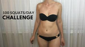 When starting out, doing squats is tough and can be a struggle. 100 Squats A Day Self Care Challenge For 30 Days