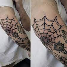 Anyway my elbow tattoo was always going to be a spiderweb. Top 79 Spider Web Tattoo Ideas 2021 Inspiration Guide Web Tattoo Elbow Tattoos Spider Web Tattoo