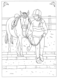 Je Paard Leren Hindernissen Te Nemen Kleurplaten Kleurboek Paard Knutselen