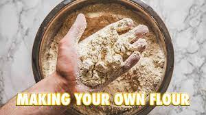 How To Make Your Own Flour At Home Youtube