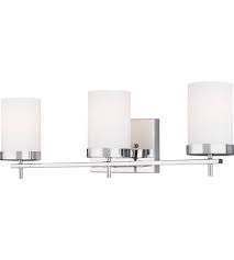 Maybe you would like to learn more about one of these? Sea Gull 4490303en3 05 Zire 3 Light 24 Inch Chrome Bath Vanity Wall Light