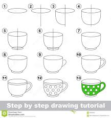Big Tea Cup Drawing Tutorial Tea Cup Drawing Coffee Cup Drawing Drawing Cup