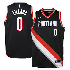 Damian lillard is quickly becoming one of the best point guards in the nba. Youth Portland Trail Blazers Damian Lillard Nike Black Swingman Jersey Icon Edition