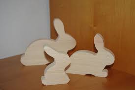 Holzhasen Hasen Aus Holz Holzbearbeitungs Projekte Basteln Mit Holz