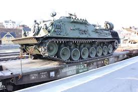 Norwegian Army Leopard 1 Taurus Arv At Andelsnes March 2014 Armee Panzer