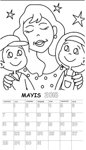 Okul Oncesi 2018 Boyama Sayfali Takvimi Okul Oncesi Etkinlik Faliyetleri Madamteacher Com Boyama Sayfalari Okul Okul Oncesi