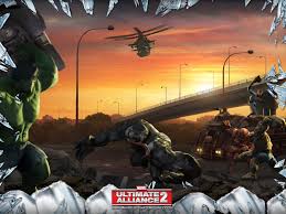 While you are in the game playing, enter this code: Marvel Ultimate Alliance 2 Wallpaper Hulk