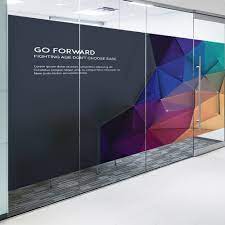 Zenith films brings you a unique range of frosted glass sticker. Cube Creative Personality Company Office Doors And Windows Decorative Glass Film Electrostatic Matte Stickers Size Custom Decorative Films Aliexpress