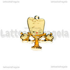 When i tried on my dress i had to buy it on the spot because it was perfect. Charms Ciondoli Ciondolo Lumiere Della Bella E La Bestia In Metallo Dorato Smaltato 26x21mm