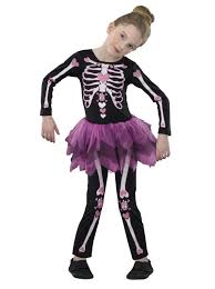 Skeleton Tutu Fancy Dress Costume Girls George At Asda Girls Skeleton Costume Girl Costumes Skeleton Costume Kids