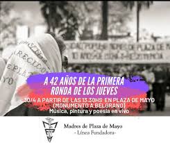 También podés mandarnos tu foto con el pañuelo blanco así la compartimos en esta página, que es el facebook oficial de madres de plaza de mayo línea fundadora. Ronda Historica De Madres De Plaza De Mayo Linea Fundadora A 42 Anos De La Primera Ronda Anred