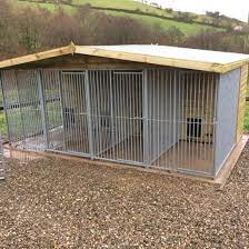 Our Bespoke 16 X 12 Ft 4 Bay Dog Kennel And Run This Unit Costs 2750 Plus Delivery And Assembly All Of Our K Cheap Dog Kennels Plastic Dog Kennels Dog Kennel