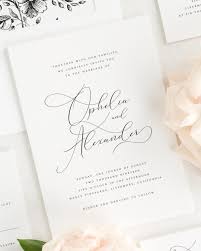 Ophelia Wedding Invitations Wedding Invitation Samples Timeless Wedding Invitations Elegant Wedding Invitations