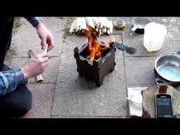 Holzgasofen Hobo Steckbar Youtube Holzvergaserofen Stahlblech