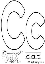 Free printable c coloring pages for kids that you can print out and color. C Is For Cat Coloring Page Youngandtae Com Letter C Coloring Pages Cat Coloring Page Cool Coloring Pages