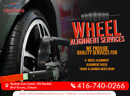 Getting a wheel alignment done as soon as possible is the only way to prevent even more damages to your vehicle. When Your Tire Alignment Is Off Your Ability To Drive Safely Is Compromised Visit Rexdale Auto Centre Our Wheel Alignment Car Alignment Car Repair Service