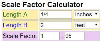 This is particularly useful if there are no lengths written on the plan. Scale Factor Calculator Find The Scale Ratio Of 2 Lengths