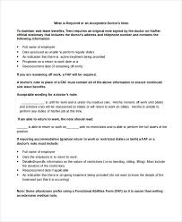This may surprise you but the note doesn't necessarily need to be from the doctor. Free 8 Sample Doctor S Notes In Pdf Ms Word