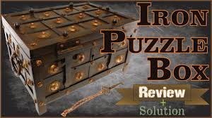 A particular lake has water lilies growing on it. Iron Puzzle Box Review And Solution From Puzzle Master Youtube