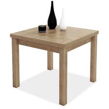 Una mesa de comedor cuadrada se puede abrir por uno de sus extremos para ampliarse hasta más de 200 cm. Compra Mesa Comedor Extensible Cambrian 90 Cm