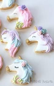 Unicorn Cookies By Sihirli Pastane Unicorn Desserts Unicorn Cake Design Unicorn Cookies