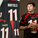 Baker Mayfield High School Football Jersey Cleveland Custom ...