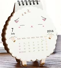 Calendar Series Picture More Detailed Picture About Diy Cute Cartoon Sheep Design Standing Desk Calendars Paper Printing Calendar 2016 Planner Agenda Office S