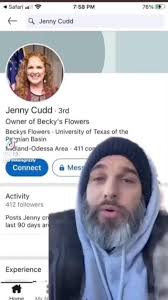 Maybe you would like to learn more about one of these? Satan Q Jenny Cudd Jenny Cudd Ard Owner Of Becky S Flowers Beckys Flowers University Of Texas Of The Pg Mian Basin Qdessa Area 411 Co Connect Activity 412 Followers Posts Jenny Cr Last 90 Days Ar Experience