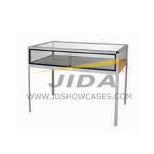 In this case, modern materials, fresh. China Glass Showcase Jewelry Table China Showcase Table Aluminium Table Showcase