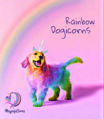 Dogicorn Puppy Safe Rainbow Dog Cute Dogs